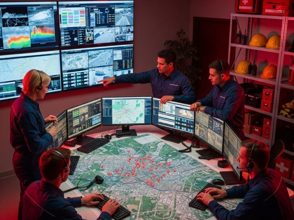 إدارة الكوارث والاستعداد لحالات الطوارئ